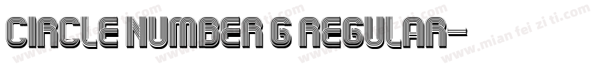 Circle Number G Regular字体转换